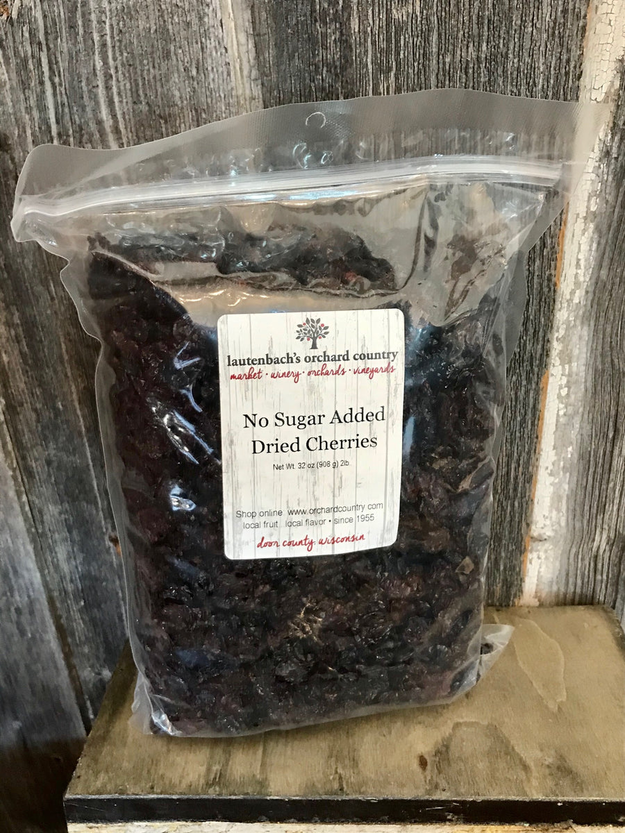 Dried Cherries No Sugar Added Lautenbach's Orchard Country